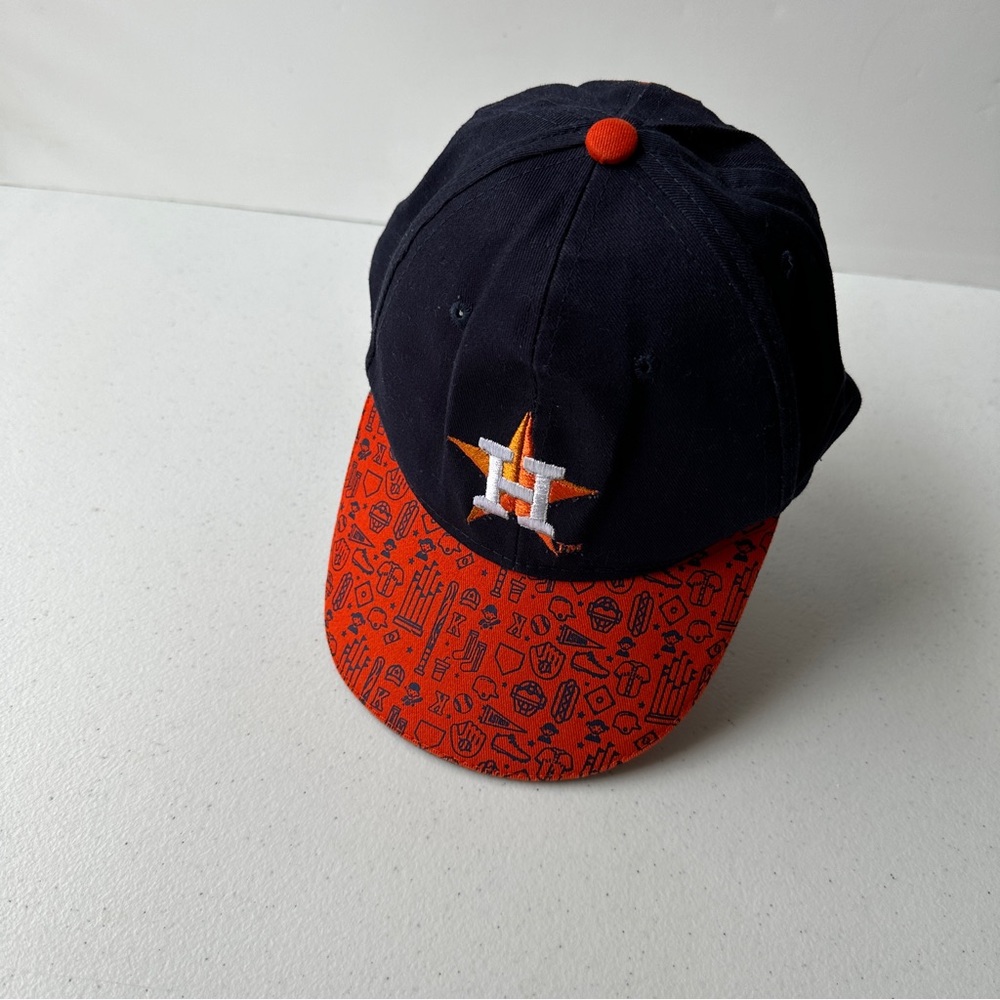 MLB Houston Astros Buddies Club MVP Cap Hat Kids Adjustable Blue Cotton